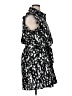Shein Curve 100% Polyester Animal Print Black Casual Dress Size 14 Plus (1) - photo 4
