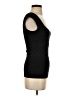 BCBGMAXAZRIA Black Short Sleeve Top Size XS - photo 4