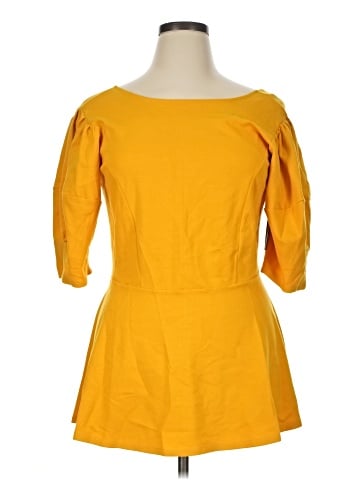 ELOQUII 3/4 Sleeve Top (view 1)