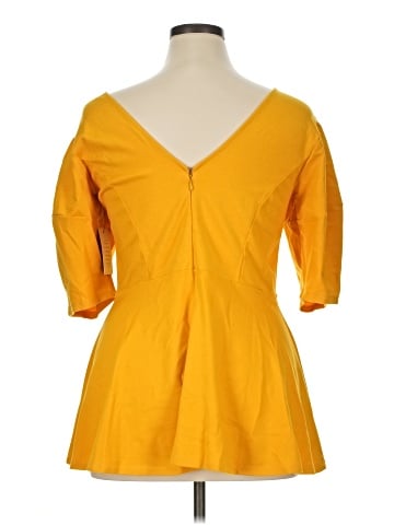 ELOQUII 3/4 Sleeve Top (view 2)