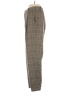 Orange Plaid Brown Casual Pants Size XS - photo 5