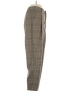 Orange Plaid Brown Casual Pants Size XS - photo 4