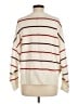 American Eagle Outfitters Stripes Ivory Pullover Sweater Size M - photo 2