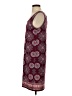 Max Studio Paisley Burgundy Casual Dress Size S - photo 5