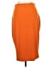 Thalia Sodi Solid Orange Casual Skirt Size L - photo 2