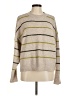 American Eagle Outfitters Stripes Tan Pullover Sweater Size M - photo 1