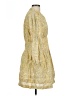 Derek Lam Paisley Yellow Casual Dress Size EU (IT) 48 / US 12 - photo 4