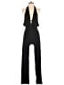 Chesley Solid Black Jumpsuit Size S - photo 1