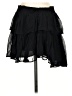 LoveShackFancy 100% Viscose Solid Black Casual Skirt Size S - photo 1