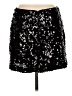 Reformation 100% Polyester Stars Black Casual Skirt Size 8 - photo 2