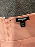 Express Outlet Solid Pink Cocktail Dress Size XXS - photo 7