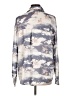 Bailey Rose 100% Polyester Floral Gray Long Sleeve Blouse Size L - photo 2