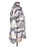 Bailey Rose 100% Polyester Floral Gray Long Sleeve Blouse Size L - photo 4