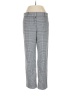 Ann Taylor LOFT Houndstooth Gray Casual Pants Size 4 - photo 1