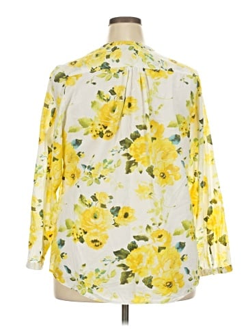 Lane Bryant 3/4 Sleeve Blouse (view 2)