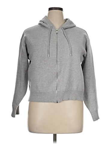 Calligraphie Zip Up Hoodie (view 1)