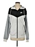 Nike 100% Polyester Gray Track Jacket Size S - photo 1