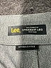 Lee 100% Polyester Chevron-herringbone Gray Dress Pants Size 14 - photo 7