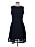 Calvin Klein Solid Blue Cocktail Dress Size 12 - photo 1