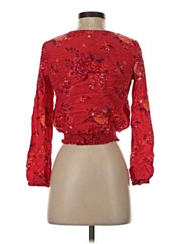 Mudd Long Sleeve Blouse (view 2)