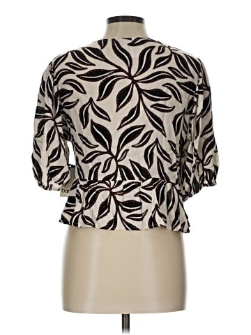 Bar III Short Sleeve Blouse (view 2)
