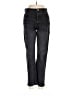 Zara Solid Black Jeans Size 6 - photo 1