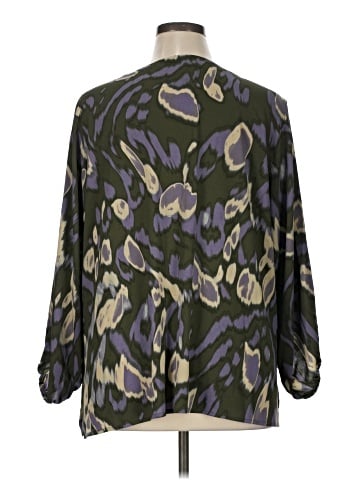Belle By Kim Gravel 3/4 Sleeve Blouse (view 2)