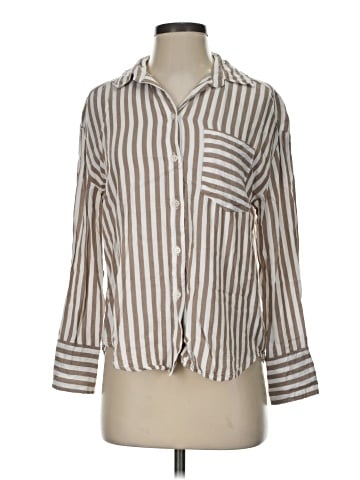 Alexander Jordan 3/4 Sleeve Button-Down Shirt (view 1)