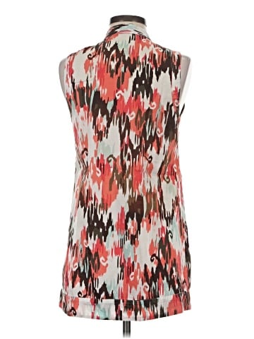 Como Black Sleeveless Blouse (view 2)