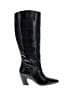 Vince Camuto 100% Leather Black Boots Size 8 - photo 1