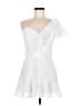 Amanda Uprichard 100% Polyester White Cocktail Dress Size M - photo 1