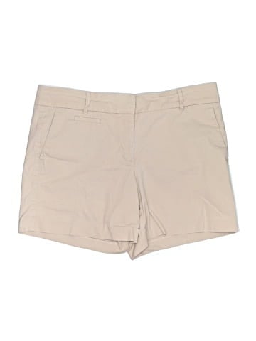 Ann Taylor Khaki Shorts (view 1)