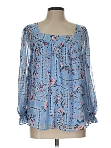 LC Lauren Conrad 3/4 Sleeve Blouse (view 1)