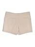 Ann Taylor Solid Tan Khaki Shorts Size 12 - photo 2