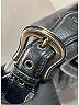 Fendi 100% Leather Solid Black Leather Hobo One size - photo 7