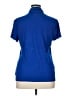 Talbots Blue Short Sleeve Blouse Size XL - photo 2