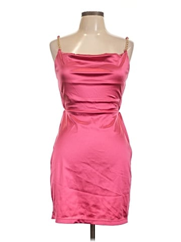 Planet Gold Cocktail Dress (view 1)