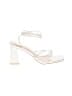 Lulus White Sandals Size 9 - photo 1