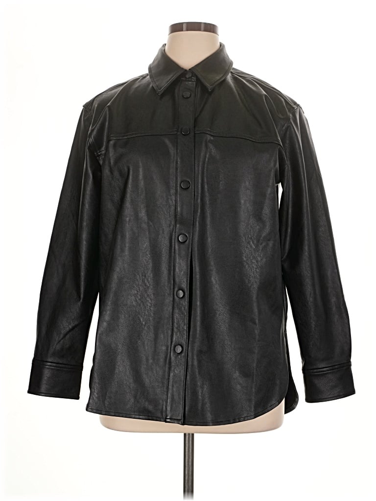 Pre-owned Spanx Jacket In Black