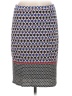 Max Studio Print Blue Casual Skirt Size M - photo 1
