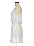 Becca Solid White Casual Dress Size M - photo 5