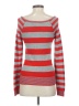 Aeropostale Stripes Red Pullover Sweater Size S - photo 2