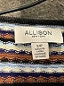 Allison Stripes Blue Casual Dress Size S - photo 7