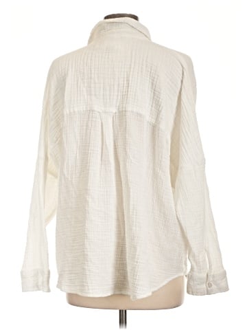 American Eagle Outfitters Long Sleeve Button-Down Shirt (view 2)