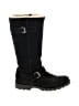 Ugg 100% Leather Black Boots Size 8 1/2 - photo 1