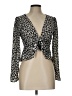 Dress Forum 100% Polyester Black Kimono Size L - photo 1