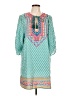 Urban Coco 100% Polyester Teal Casual Dress Size L - photo 1