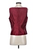 Michaelangelo Burgundy Sleeveless Blouse Size 10 - photo 2