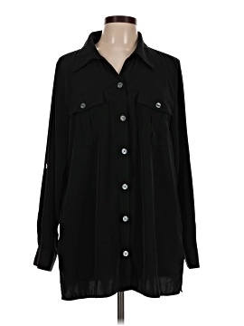 Susan Graver Long Sleeve Blouse