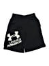 Under Armour 100% Polyester Graphic Black Athletic Shorts Size M (youth) - photo 1